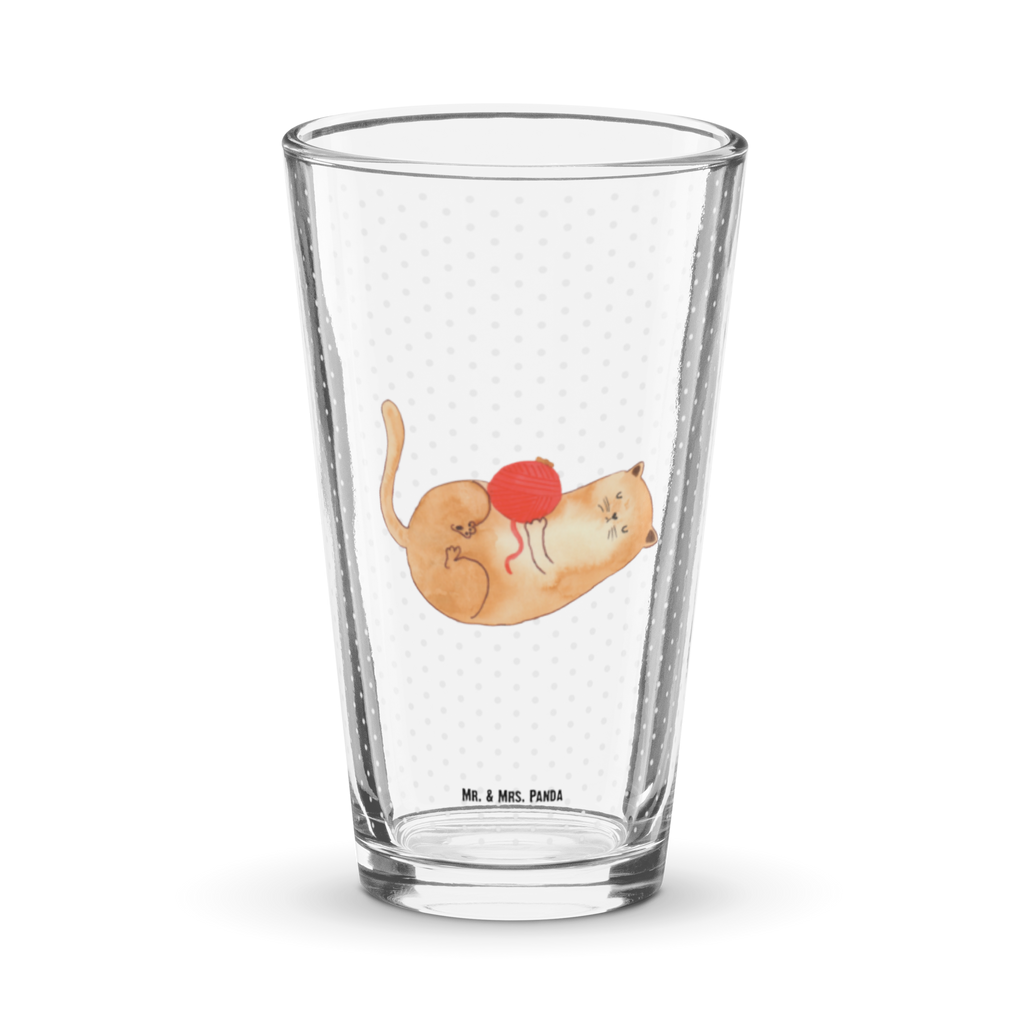 Premium Trinkglas Katzen Wollknäul Trinkglas, Glas, Pint Glas, Bierglas, Cocktail Glas, Wasserglas, Katze, Katzenmotiv, Katzenfan, Katzendeko, Katzenfreund, Katzenliebhaber, Katzenprodukte, Katzenartikel, Katzenaccessoires, Katzensouvenirs, Katzenliebhaberprodukte, Katzenmotive, Katzen, Kater, Mietze, Cat, Cats, Katzenhalter, Katzenbesitzerin, Haustier, Wollknäuel, Wolle, Spielen, Spiel, verspielt