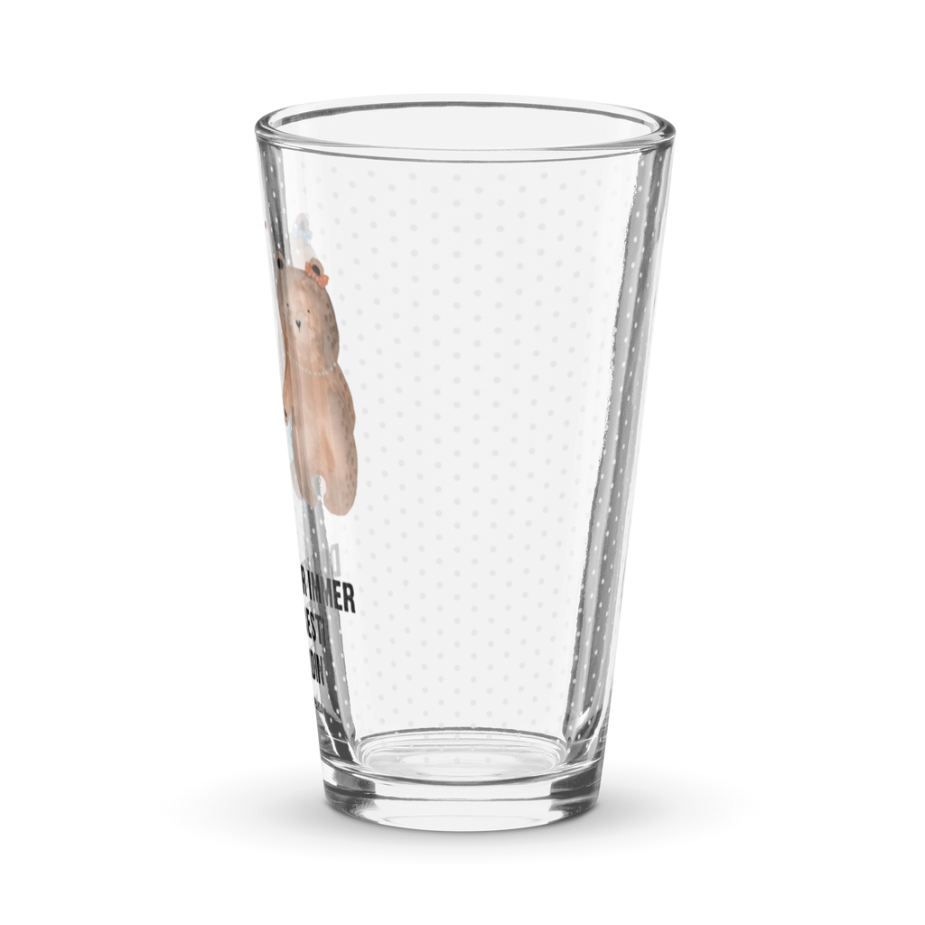 Premium Trinkglas Bär Freundin Trinkglas, Glas, Pint Glas, Bierglas, Cocktail Glas, Wasserglas, Bär, Teddy, Teddybär, Bär Freundin Beste Freund Liebe Liebesbeweis Verliebt Kumpel Kumpeliene