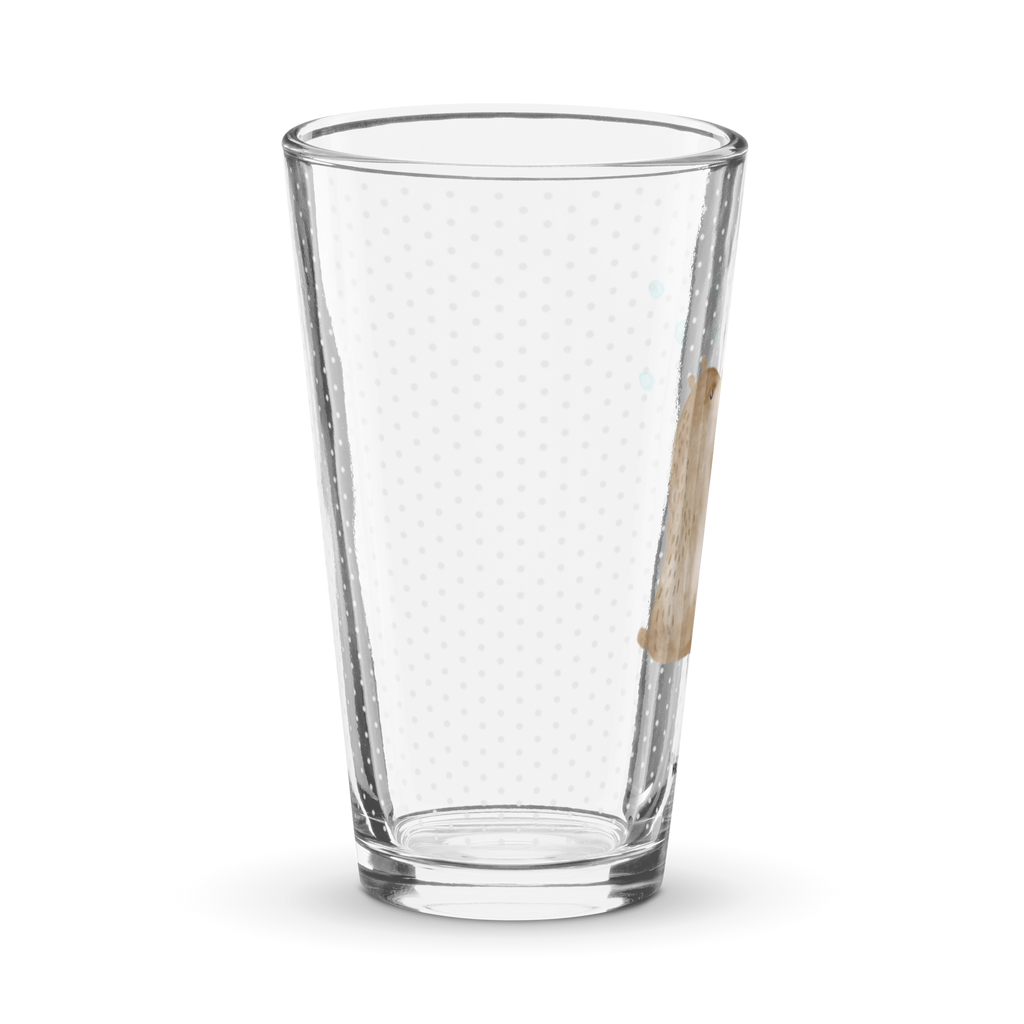 Premium Trinkglas Bär Seifenblasen Trinkglas, Glas, Pint Glas, Bierglas, Cocktail Glas, Wasserglas, Bär, Teddy, Teddybär, Seifenblasen Bär Lustig Sein Glücklich Traurig Happy