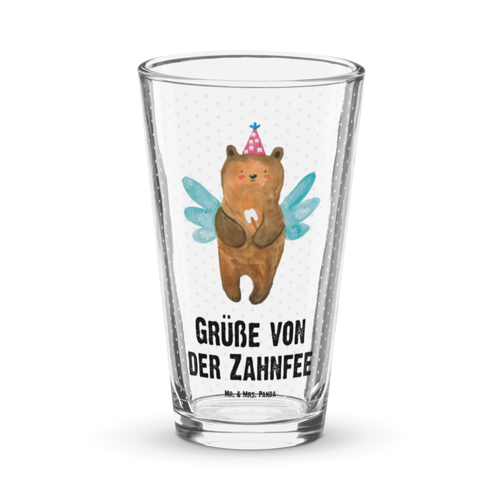 Premium Trinkglas Zahnfee Bär Trinkglas, Glas, Pint Glas, Bierglas, Cocktail Glas, Wasserglas, Bär, Teddy, Teddybär, Zahnfee, Fee, Milchzahn, Erster Zahn
