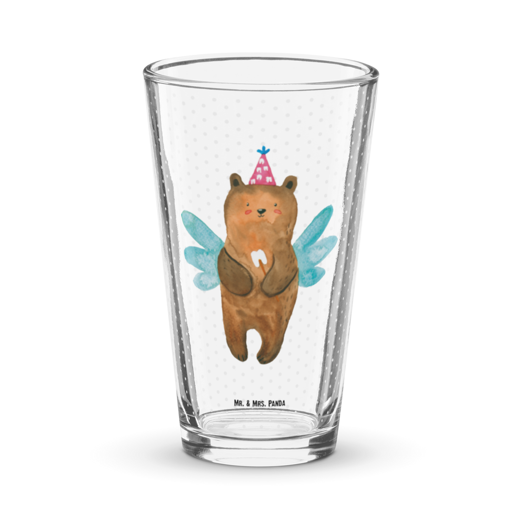 Premium Trinkglas Zahnfee Bär Trinkglas, Glas, Pint Glas, Bierglas, Cocktail Glas, Wasserglas, Bär, Teddy, Teddybär, Zahnfee, Fee, Milchzahn, Erster Zahn