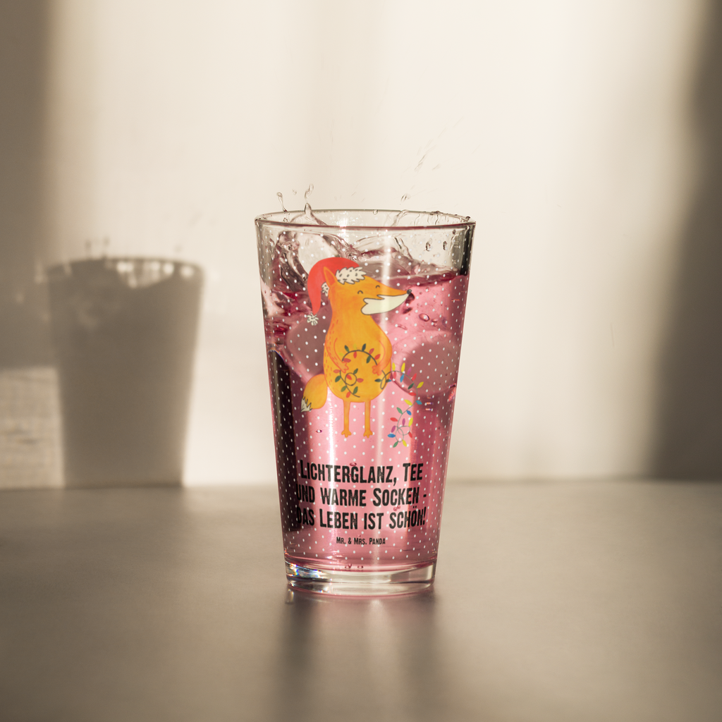 Premium Trinkglas Fuchs Weihnachten Trinkglas, Glas, Pint Glas, Bierglas, Cocktail Glas, Wasserglas, Winter, Weihnachten, Weihnachtsdeko, Nikolaus, Advent, Heiligabend, Wintermotiv, Fuchs, Füchse, Spruch schön, Geschenk Weihnachten, Weihnachtsmann, Weihnachtszeit