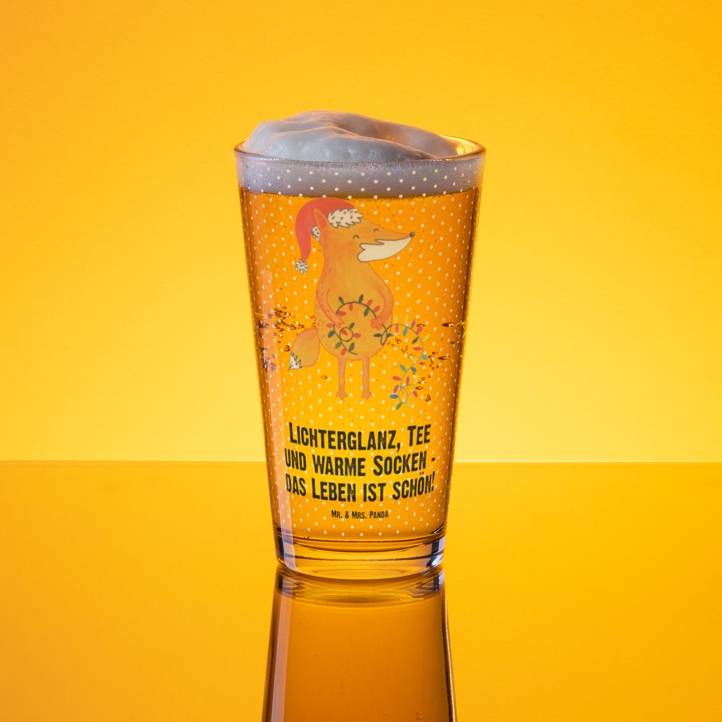 Premium Trinkglas Fuchs Weihnachten Trinkglas, Glas, Pint Glas, Bierglas, Cocktail Glas, Wasserglas, Winter, Weihnachten, Weihnachtsdeko, Nikolaus, Advent, Heiligabend, Wintermotiv, Fuchs, Füchse, Spruch schön, Geschenk Weihnachten, Weihnachtsmann, Weihnachtszeit