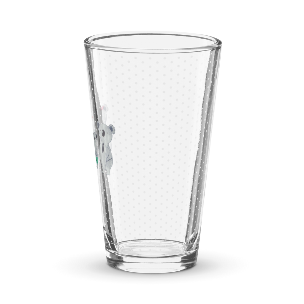 Premium Trinkglas Koala Familie zwei Trinkglas, Glas, Pint Glas, Bierglas, Cocktail Glas, Wasserglas, Familie, Vatertag, Muttertag, Bruder, Schwester, Mama, Papa, Oma, Opa, Koala, Koalabär, beste Familie, Familienzeit, Familienleben, Koalafamilie, Lieblingsfamilie