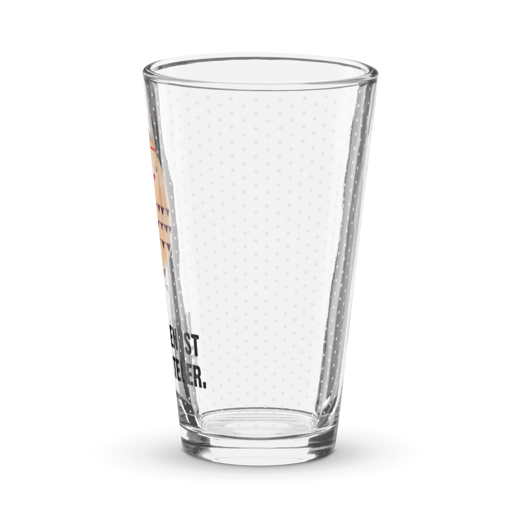 Premium Trinkglas Eule Federschmuck Trinkglas, Glas, Pint Glas, Bierglas, Cocktail Glas, Wasserglas, Eule, Eule Deko, Owl, Das Leben ist ein Abenteuer, Reisespruch, Federschmuck, Dekoration