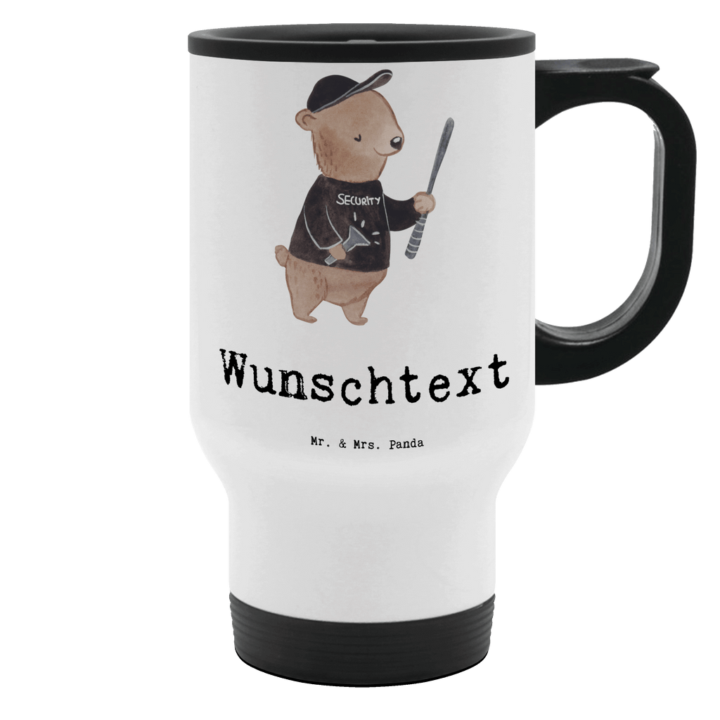 Personalisierter Thermobecher Sicherheitsdienstmitarbeiter aus Leidenschaft Personalisierter Thermobecher, Personalisierter To Go Becher, Personalisierte Thermotasse, Personalisierter Kaffeebecher, Personalisierter Isolierbecher, Thermobecher personalisieren, Thermobecher mit Namen, Thermobecher selbst gestalten, Wunschname, Spülmaschinenfest, Bedrucken, Isolierbecher mit Namen, Isolierbecher selbst gestalten, Thermotasse personalisieren, Thermotasse mit Namen, Beruf, Ausbildung, Jubiläum, Abschied, Rente, Kollege, Kollegin, Geschenk, Schenken, Arbeitskollege, Mitarbeiter, Firma, Danke, Dankeschön