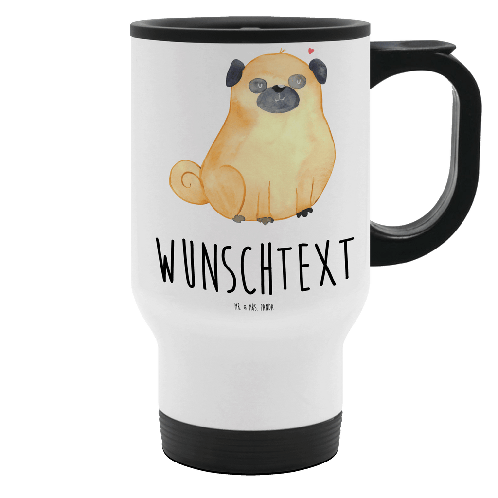 Personalisierter Thermobecher Mops Personalisierter Thermobecher, Personalisierter To Go Becher, Personalisierte Thermotasse, Personalisierter Kaffeebecher, Personalisierter Isolierbecher, Thermobecher personalisieren, Thermobecher mit Namen, Thermobecher selbst gestalten, Wunschname, Spülmaschinenfest, Bedrucken, Isolierbecher mit Namen, Isolierbecher selbst gestalten, Thermotasse personalisieren, Thermotasse mit Namen, Hund, Hundemotiv, Haustier, Hunderasse, Tierliebhaber, Hundebesitzer, Sprüche, Mops, Liebe, Hundeliebe