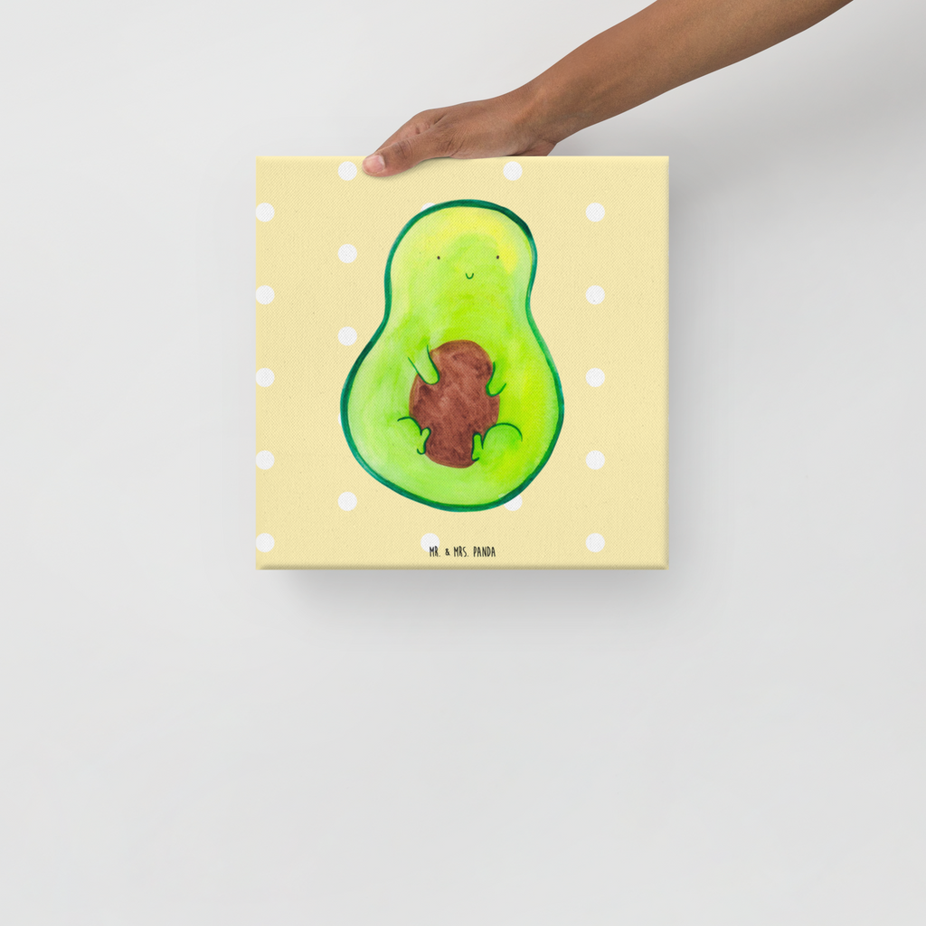 Leinwand Bild Avocado mit Kern Leinwand, Bild, Kunstdruck, Wanddeko, Dekoration, Avocado, Veggie, Vegan, Gesund, Avokado, Avocadokern, Kern, Pflanze, Spruch Leben