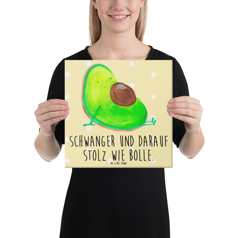 Leinwand Bild Avocado schwanger Leinwand, Bild, Kunstdruck, Wanddeko, Dekoration, Avocado, Veggie, Vegan, Gesund, schwanger, Schwangerschaft, Babyparty, Babyshower