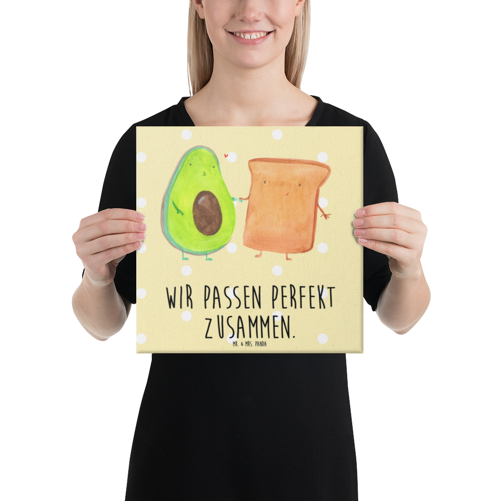 Leinwand Bild Avocado + Toast Leinwand, Bild, Kunstdruck, Wanddeko, Dekoration, Avocado, Veggie, Vegan, Gesund, Toast, Toastbrot, Liebespaar, Pärchen, Freund, Freundin, Verlobt, Verlobungsparty, Hochzeit, Hochzeitsgeschenk, Jahrestag, Jahrestagsgeschenk