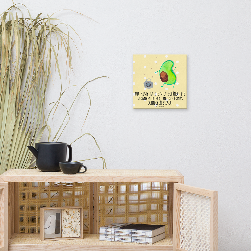 Leinwand Bild Avocado tanzt Leinwand, Bild, Kunstdruck, Wanddeko, Dekoration, Avocado, Veggie, Vegan, Gesund