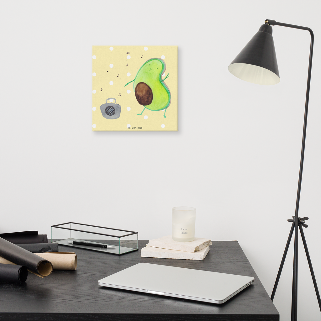 Leinwand Bild Avocado tanzt Leinwand, Bild, Kunstdruck, Wanddeko, Dekoration, Avocado, Veggie, Vegan, Gesund