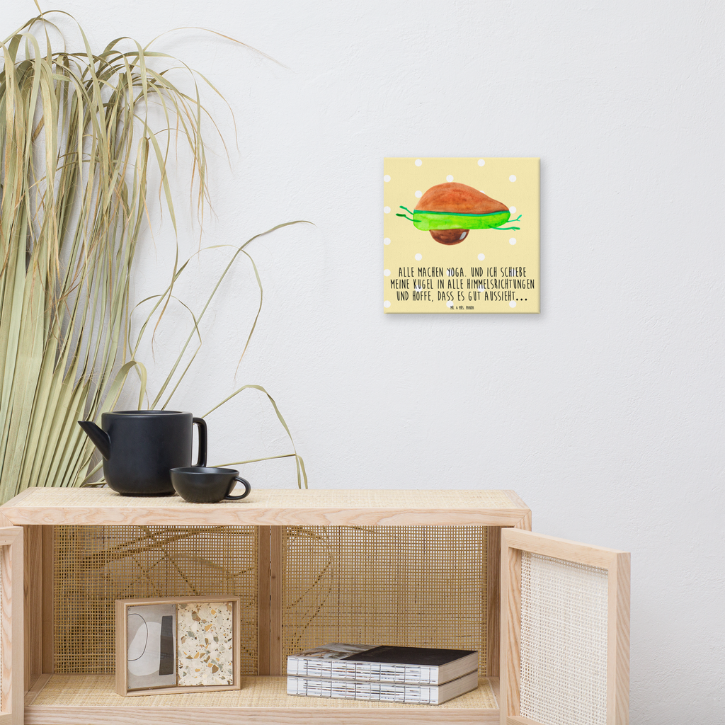 Leinwand Bild Avocado Yoga Leinwand, Bild, Kunstdruck, Wanddeko, Dekoration, Avocado, Veggie, Vegan, Gesund, Avocado Yoga Vegan