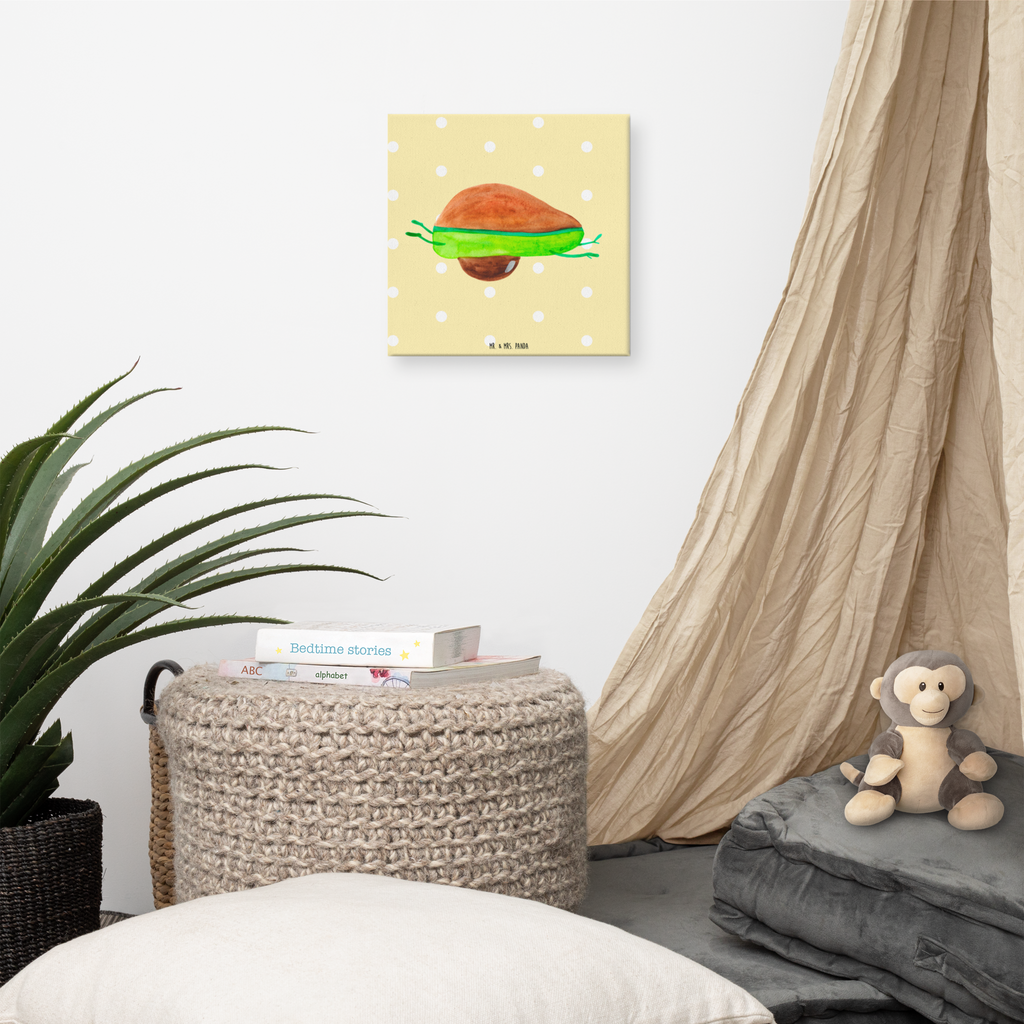 Leinwand Bild Avocado Yoga Leinwand, Bild, Kunstdruck, Wanddeko, Dekoration, Avocado, Veggie, Vegan, Gesund, Avocado Yoga Vegan
