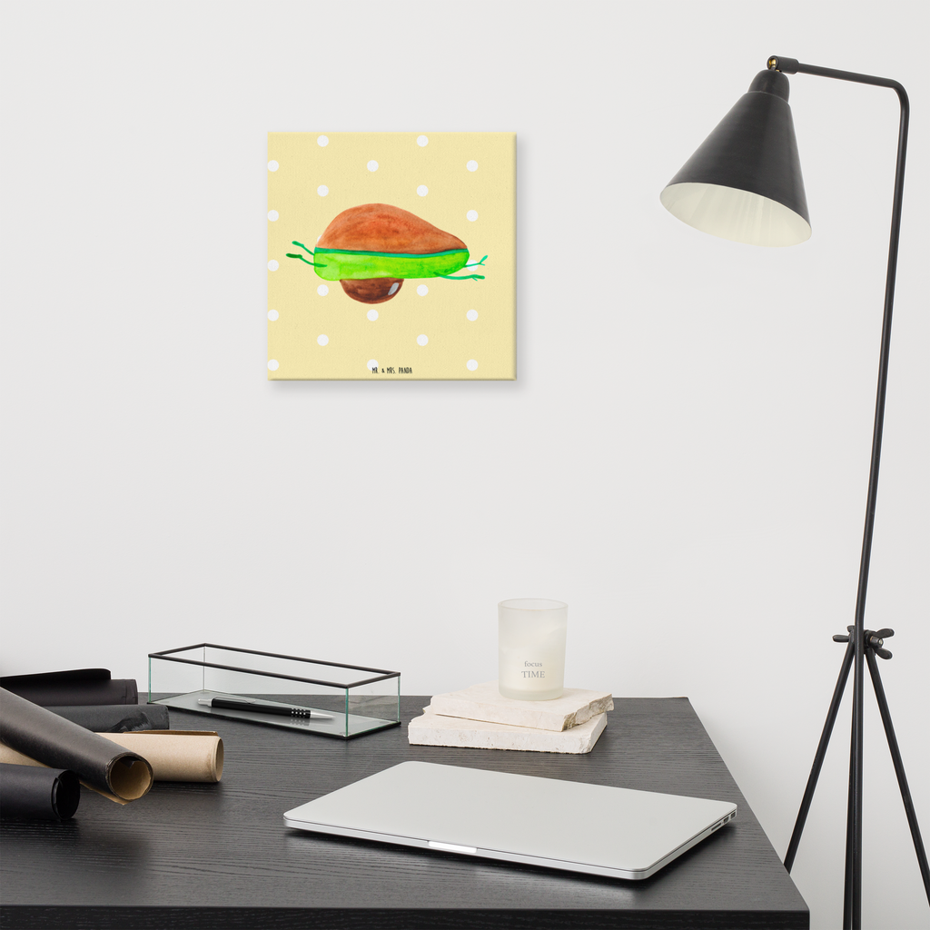 Leinwand Bild Avocado Yoga Leinwand, Bild, Kunstdruck, Wanddeko, Dekoration, Avocado, Veggie, Vegan, Gesund, Avocado Yoga Vegan