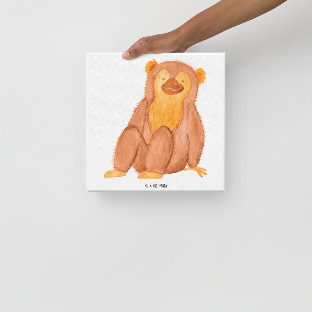 Leinwand Bild Affe Leinwand, Bild, Kunstdruck, Wanddeko, Dekoration, Afrika, Wildtiere, Affe, Äffchen, Affen, Selbstliebe, Respekt, Motivation, Selbstachtung, Liebe, Selbstbewusstsein, Selfcare