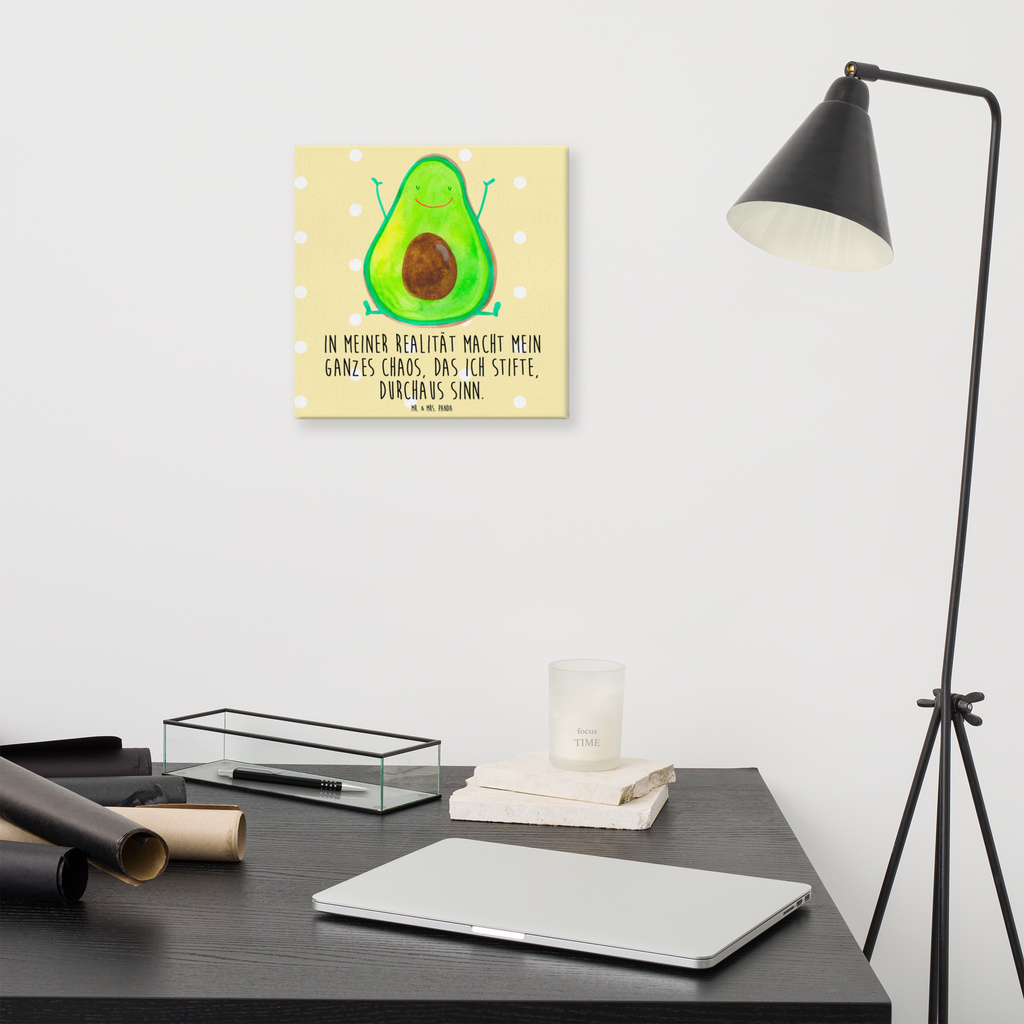 Leinwand Bild Avocado Happy Leinwand, Bild, Kunstdruck, Wanddeko, Dekoration, Avocado, Veggie, Vegan, Gesund, Chaos