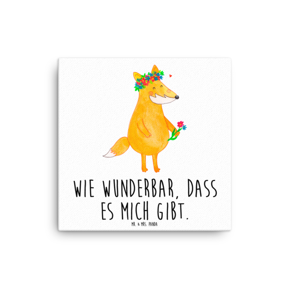 Leinwand Bild Fuchs Blumenliebe Leinwand, Bild, Kunstdruck, Wanddeko, Dekoration, Fuchs, Füchse, Fox, Liebe, Freundin, Fuchsmädchen, Blumenmädchen, Freundinnen, Liebesbeweis, Blume, Blumen, Motivation, Freude, ich, mich, Selbstliebe