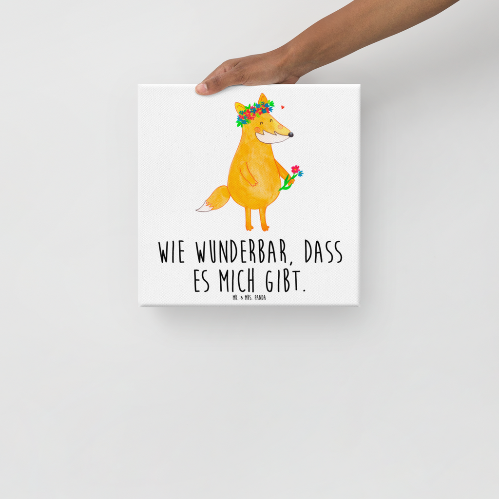 Leinwand Bild Fuchs Blumenliebe Leinwand, Bild, Kunstdruck, Wanddeko, Dekoration, Fuchs, Füchse, Fox, Liebe, Freundin, Fuchsmädchen, Blumenmädchen, Freundinnen, Liebesbeweis, Blume, Blumen, Motivation, Freude, ich, mich, Selbstliebe
