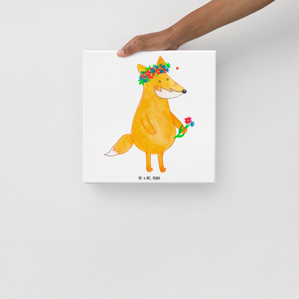 Leinwand Bild Fuchs Blumenliebe Leinwand, Bild, Kunstdruck, Wanddeko, Dekoration, Fuchs, Füchse, Fox, Liebe, Freundin, Fuchsmädchen, Blumenmädchen, Freundinnen, Liebesbeweis, Blume, Blumen, Motivation, Freude, ich, mich, Selbstliebe