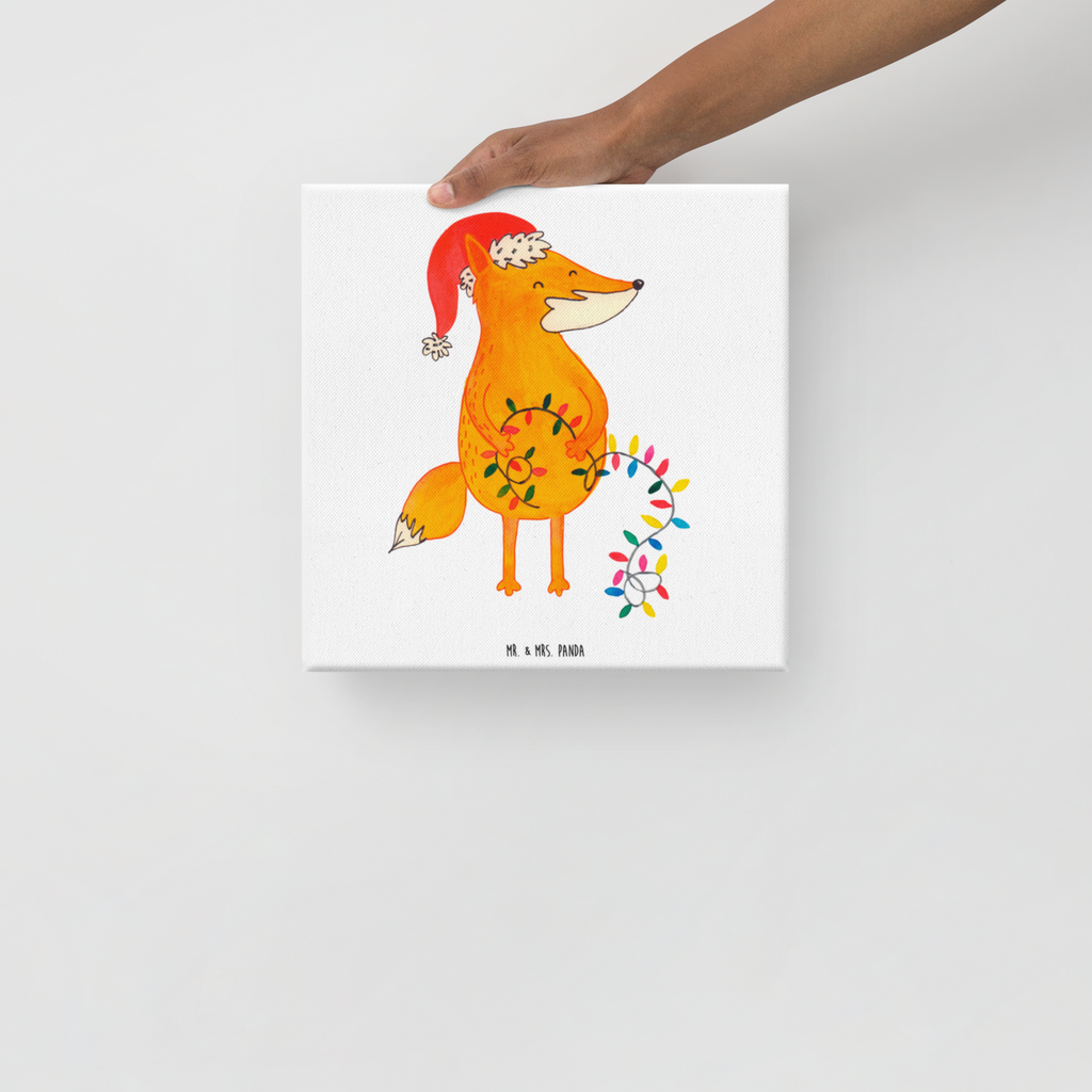 Leinwand Bild Fuchs Weihnachten Leinwand, Bild, Kunstdruck, Wanddeko, Dekoration, Winter, Weihnachten, Weihnachtsdeko, Nikolaus, Advent, Heiligabend, Wintermotiv, Fuchs, Füchse, Spruch schön, Geschenk Weihnachten, Weihnachtsmann, Weihnachtszeit