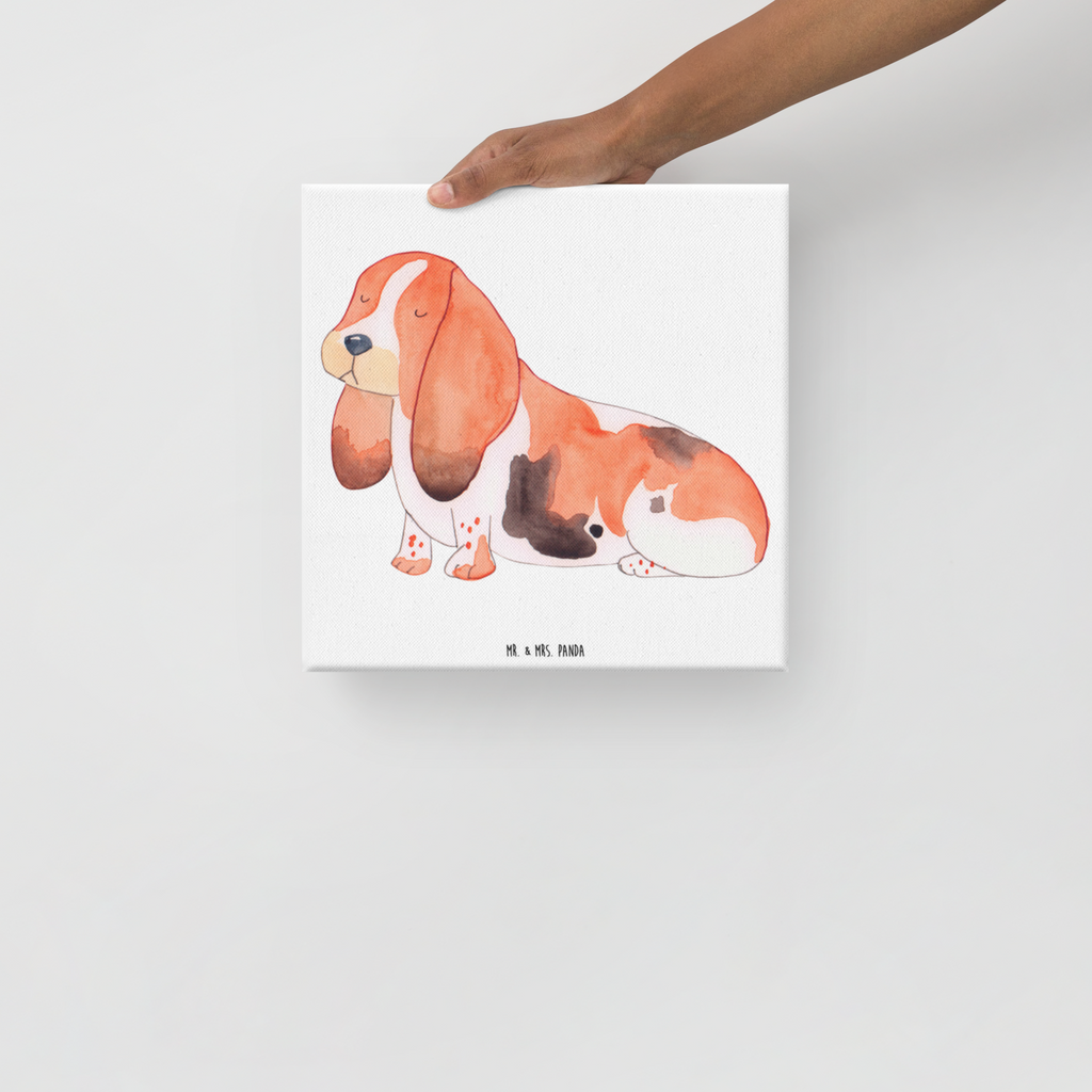 Leinwand Bild Hund Basset Hound Leinwand, Bild, Kunstdruck, Wanddeko, Dekoration, Hund, Hundemotiv, Haustier, Hunderasse, Tierliebhaber, Hundebesitzer, Sprüche, Basset Hound, Basset, Hundeliebe, kinderlos