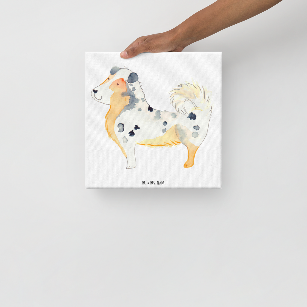 Leinwand Bild Australien Shepherd Leinwand, Bild, Kunstdruck, Wanddeko, Dekoration, Hund, Hundemotiv, Haustier, Hunderasse, Tierliebhaber, Hundebesitzer, Sprüche, Australien Shepherd, Shepherd, Hundeliebe, Familienhund, Spruch