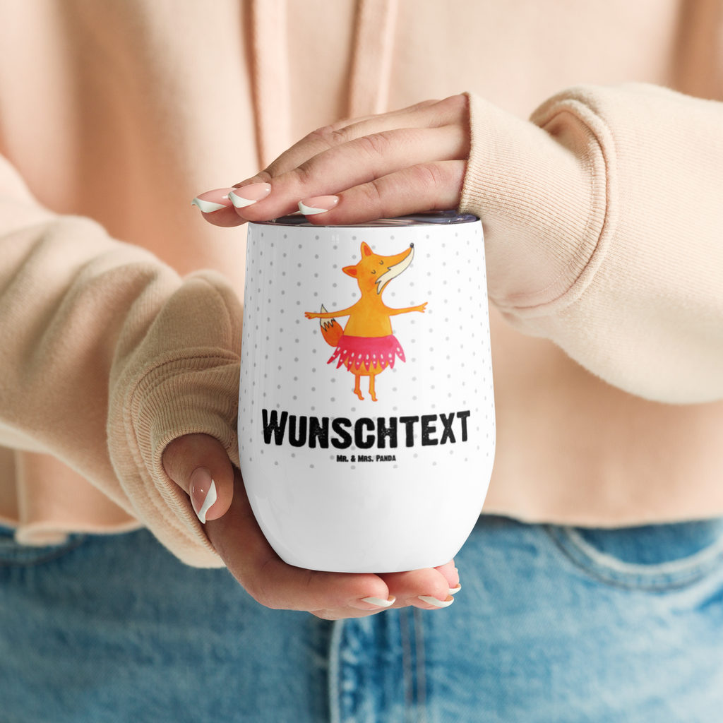 Personalisierter Weinbecher Fuchs Ballerina Personalisierter Weinbecher, Personalisierter Glühwein Becher, Heißgetränke, Personalisierter Trinkbecher, Personalisierter Weinkelch, Personalisiertes Weingläser, hochwertiger Weinbecher, Weinbecher Reisen, Weinbecher unterwegs, Personalisertes Sommerglas, mit Namen, Wunschtext, Personalisierung, selbst bedrucken, Personalisiertes Weinglas, Fuchs, Fuchs Spruch, Füchse, Füchsin, Ballerina, Ballett, Tänzerin, Tanzen, Party, Einladung, Geburtstag