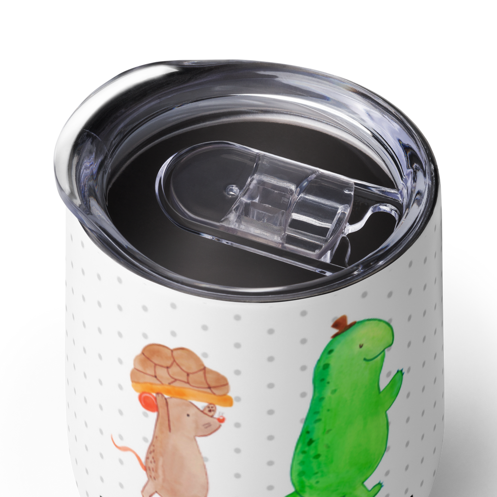 Personalisierter Weinbecher Schildkröte & Maus Personalisierter Weinbecher, Personalisierter Glühwein Becher, Heißgetränke, Personalisierter Trinkbecher, Personalisierter Weinkelch, Personalisiertes Weingläser, hochwertiger Weinbecher, Weinbecher Reisen, Weinbecher unterwegs, Personalisertes Sommerglas, mit Namen, Wunschtext, Personalisierung, selbst bedrucken, Personalisiertes Weinglas, Schildkröte, Maus, Freunde, Freundinnen, beste Freunde, beste Freundinnen