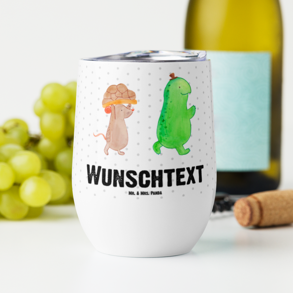 Personalisierter Weinbecher Schildkröte & Maus Personalisierter Weinbecher, Personalisierter Glühwein Becher, Heißgetränke, Personalisierter Trinkbecher, Personalisierter Weinkelch, Personalisiertes Weingläser, hochwertiger Weinbecher, Weinbecher Reisen, Weinbecher unterwegs, Personalisertes Sommerglas, mit Namen, Wunschtext, Personalisierung, selbst bedrucken, Personalisiertes Weinglas, Schildkröte, Maus, Freunde, Freundinnen, beste Freunde, beste Freundinnen