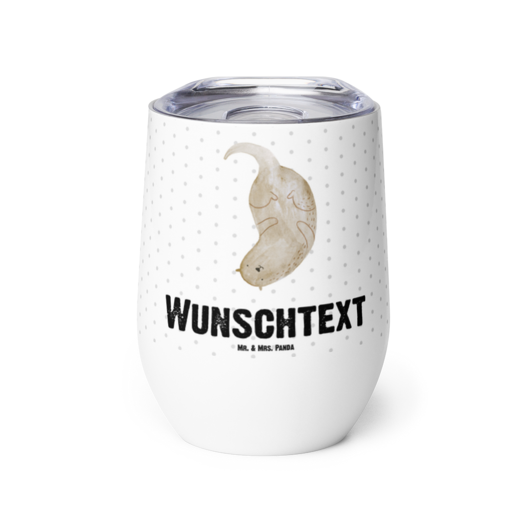 Personalisierter Weinbecher Otter kopfüber Personalisierter Weinbecher, Personalisierter Glühwein Becher, Heißgetränke, Personalisierter Trinkbecher, Personalisierter Weinkelch, Personalisiertes Weingläser, hochwertiger Weinbecher, Weinbecher Reisen, Weinbecher unterwegs, Personalisertes Sommerglas, mit Namen, Wunschtext, Personalisierung, selbst bedrucken, Personalisiertes Weinglas, Otter, Fischotter, Seeotter, Otter Seeotter See Otter
