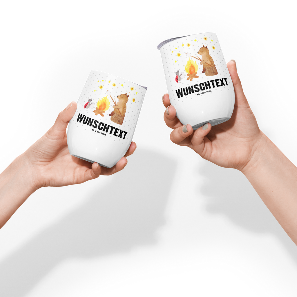 Personalisierter Weinbecher Bär & Marienkäfer Lagerfeuer Personalisierter Weinbecher, Personalisierter Glühwein Becher, Heißgetränke, Personalisierter Trinkbecher, Personalisierter Weinkelch, Personalisiertes Weingläser, hochwertiger Weinbecher, Weinbecher Reisen, Weinbecher unterwegs, Personalisertes Sommerglas, mit Namen, Wunschtext, Personalisierung, selbst bedrucken, Personalisiertes Weinglas, Bär, Teddy, Teddybär, Lagerfeuer