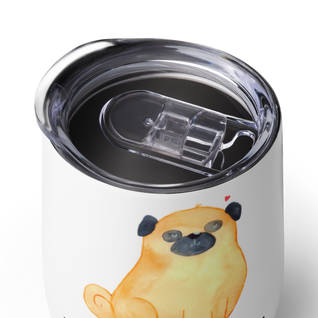 Personalisierter Weinbecher Mops Personalisierter Weinbecher, Personalisierter Glühwein Becher, Heißgetränke, Personalisierter Trinkbecher, Personalisierter Weinkelch, Personalisiertes Weingläser, hochwertiger Weinbecher, Weinbecher Reisen, Weinbecher unterwegs, Personalisertes Sommerglas, mit Namen, Wunschtext, Personalisierung, selbst bedrucken, Personalisiertes Weinglas, Hund, Hundemotiv, Haustier, Hunderasse, Tierliebhaber, Hundebesitzer, Sprüche, Mops, Liebe, Hundeliebe