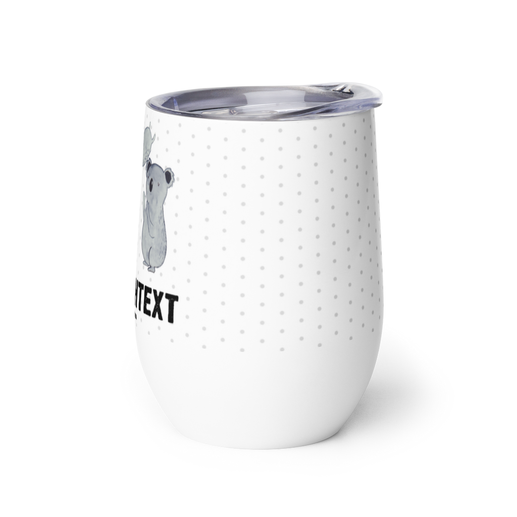 Personalisierter Weinbecher Koala Feiern Sich Personalisierter Weinbecher, Personalisierter Glühwein Becher, Heißgetränke, Personalisierter Trinkbecher, Personalisierter Weinkelch, Personalisiertes Weingläser, hochwertiger Weinbecher, Weinbecher Reisen, Weinbecher unterwegs, Personalisertes Sommerglas, mit Namen, Wunschtext, Personalisierung, selbst bedrucken, Personalisiertes Weinglas, Geburtstag, Geburtstagsgeschenk, Geschenk, Koala, Familie, Kind, Eltern, Herz, Liebe
