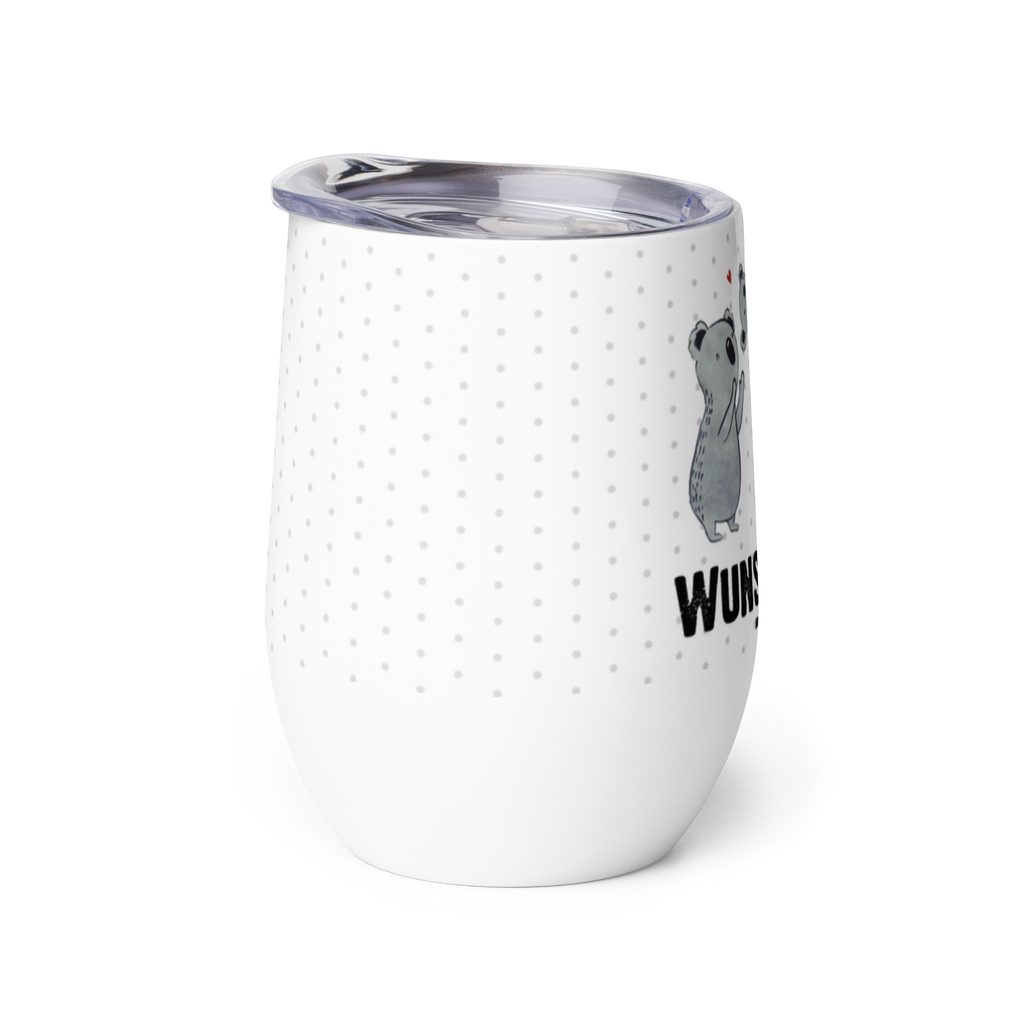 Personalisierter Weinbecher Koala Feiern Sich Personalisierter Weinbecher, Personalisierter Glühwein Becher, Heißgetränke, Personalisierter Trinkbecher, Personalisierter Weinkelch, Personalisiertes Weingläser, hochwertiger Weinbecher, Weinbecher Reisen, Weinbecher unterwegs, Personalisertes Sommerglas, mit Namen, Wunschtext, Personalisierung, selbst bedrucken, Personalisiertes Weinglas, Geburtstag, Geburtstagsgeschenk, Geschenk, Koala, Familie, Kind, Eltern, Herz, Liebe