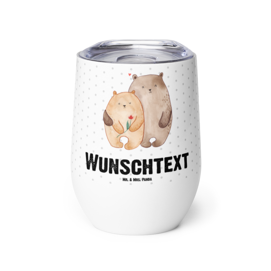 Personalisierter Weinbecher Bären Liebe Personalisierter Weinbecher, Personalisierter Glühwein Becher, Heißgetränke, Personalisierter Trinkbecher, Personalisierter Weinkelch, Personalisiertes Weingläser, hochwertiger Weinbecher, Weinbecher Reisen, Weinbecher unterwegs, Personalisertes Sommerglas, mit Namen, Wunschtext, Personalisierung, selbst bedrucken, Personalisiertes Weinglas, Liebe, Partner, Freund, Freundin, Ehemann, Ehefrau, Heiraten, Verlobung, Heiratsantrag, Liebesgeschenk, Jahrestag, Hocheitstag, Verliebt, Verlobt, Verheiratet, Geschenk Freundin, Geschenk Freund, Liebesbeweis, Hochzeitstag, Geschenk Hochzeit, Bären, Bärchen, Bär
