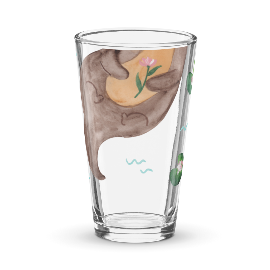 Personalisiertes Trinkglas Otter mit Seerose Personalisiertes Trinkglas, Personalisiertes Glas, Personalisiertes Pint Glas, Personalisiertes Bierglas, Personalisiertes Cocktail Glas, Personalisiertes Wasserglas, Glas mit Namen, Glas selber bedrucken, Wunschtext, Selbst drucken, Wunschname, Otter, Fischotter, Seeotter, Otter Seeotter See Otter