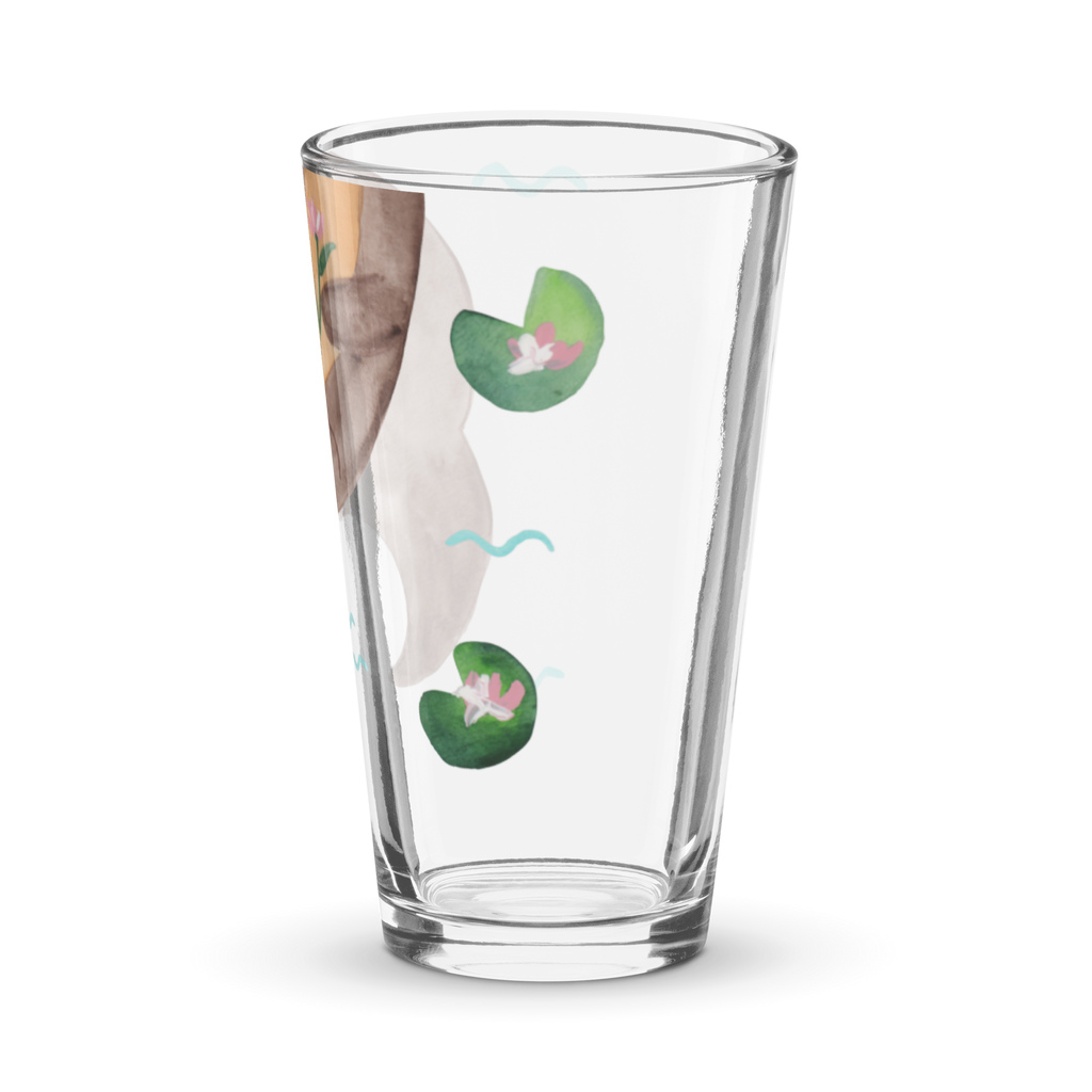 Personalisiertes Trinkglas Otter mit Seerose Personalisiertes Trinkglas, Personalisiertes Glas, Personalisiertes Pint Glas, Personalisiertes Bierglas, Personalisiertes Cocktail Glas, Personalisiertes Wasserglas, Glas mit Namen, Glas selber bedrucken, Wunschtext, Selbst drucken, Wunschname, Otter, Fischotter, Seeotter, Otter Seeotter See Otter