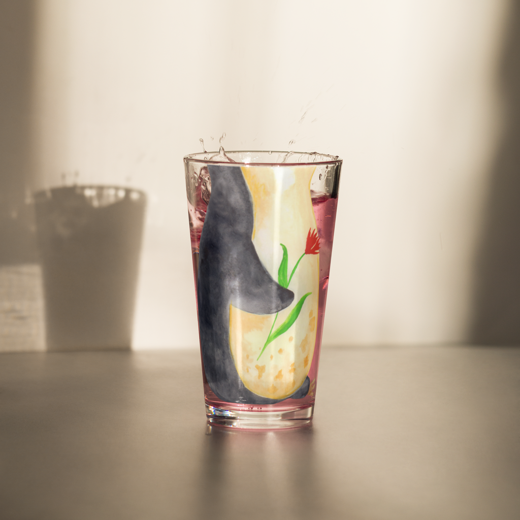 Personalisiertes Trinkglas Pinguin Blumenkranz Personalisiertes Trinkglas, Personalisiertes Glas, Personalisiertes Pint Glas, Personalisiertes Bierglas, Personalisiertes Cocktail Glas, Personalisiertes Wasserglas, Glas mit Namen, Glas selber bedrucken, Wunschtext, Selbst drucken, Wunschname, Pinguin, Pinguine, Blumenkranz, Universum, Leben, Wünsche, Ziele, Lebensziele, Motivation, Lebenslust, Liebeskummer, Geschenkidee