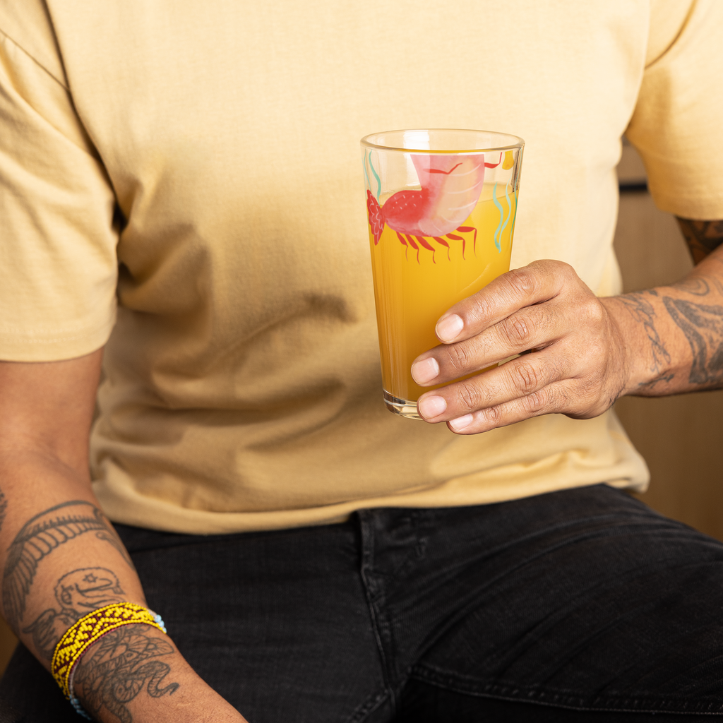 Personalisiertes Trinkglas Hummer mit Weizen Personalisiertes Trinkglas, Personalisiertes Glas, Personalisiertes Pint Glas, Personalisiertes Bierglas, Personalisiertes Cocktail Glas, Personalisiertes Wasserglas, Glas mit Namen, Glas selber bedrucken, Wunschtext, Selbst drucken, Wunschname, Meerestiere, Meer, Urlaub, Garnele, Garnelen, Bier, Kochen, Männerhaushalt, Junggeselle, Junggesellin, Bierliebhaber, Kneipe, Gasthaus, Wirtschaft