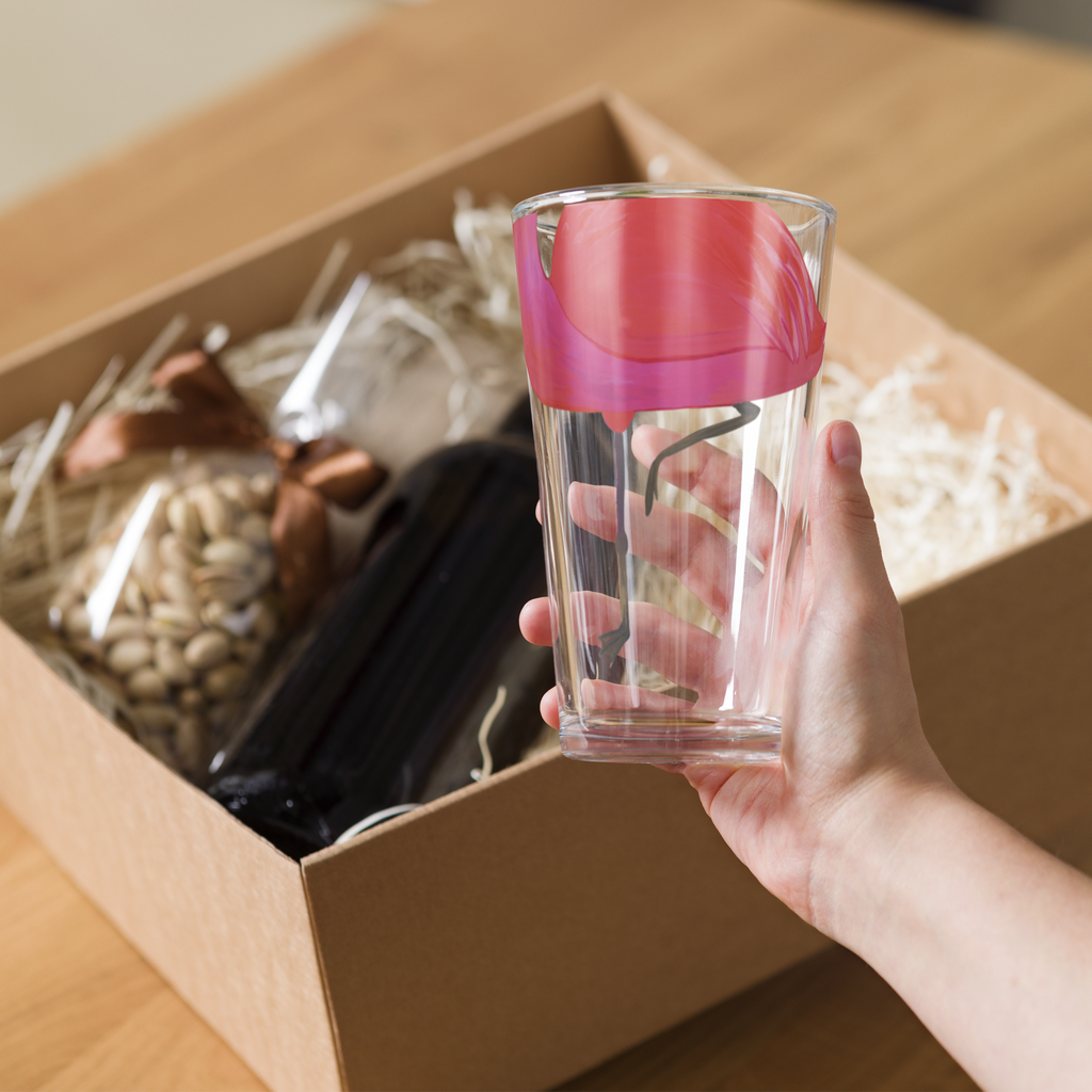 Personalisiertes Trinkglas Flamingo classic Personalisiertes Trinkglas, Personalisiertes Glas, Personalisiertes Pint Glas, Personalisiertes Bierglas, Personalisiertes Cocktail Glas, Personalisiertes Wasserglas, Glas mit Namen, Glas selber bedrucken, Wunschtext, Selbst drucken, Wunschname, Flamingo, Einzigartig, Selbstliebe, Stolz, ich, für mich, Spruch, Freundin, Freundinnen, Außenseiter, Sohn, Tochter, Geschwister