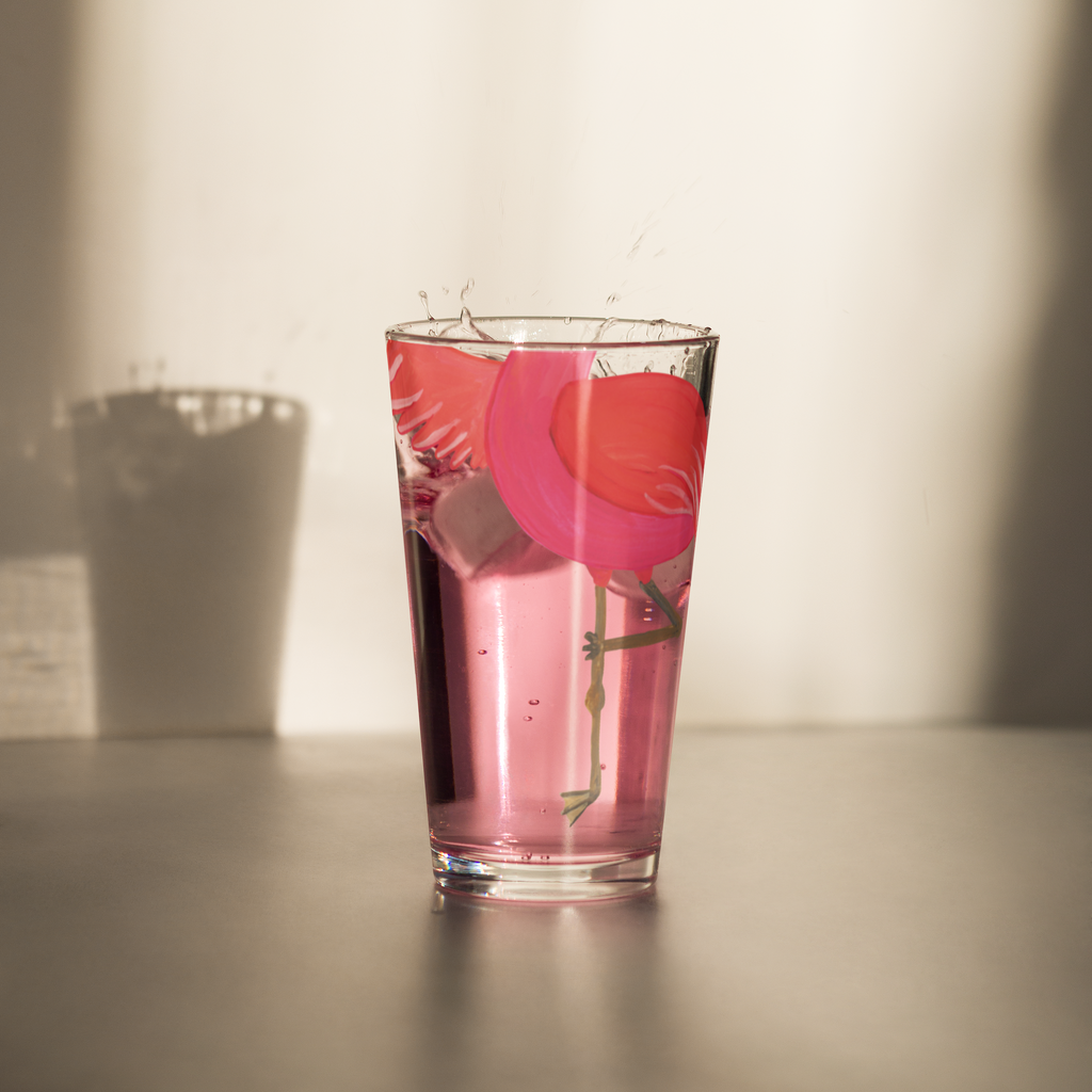 Personalisiertes Trinkglas Flamingo Yoga Personalisiertes Trinkglas, Personalisiertes Glas, Personalisiertes Pint Glas, Personalisiertes Bierglas, Personalisiertes Cocktail Glas, Personalisiertes Wasserglas, Glas mit Namen, Glas selber bedrucken, Wunschtext, Selbst drucken, Wunschname, Flamingo, Vogel, Yoga, Namaste, Achtsamkeit, Yoga-Übung, Entspannung, Ärger, Aufregen, Tiefenentspannung