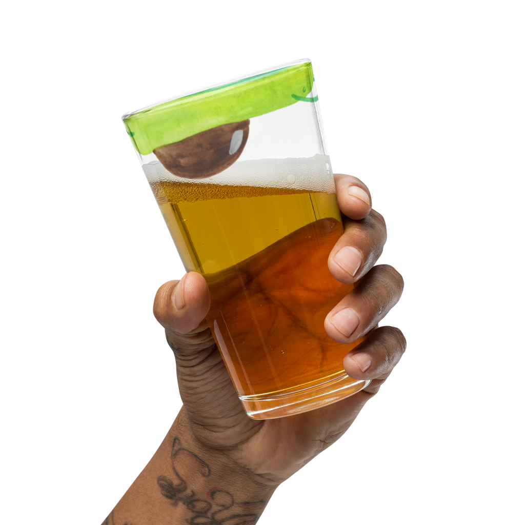 Personalisiertes Trinkglas Avocado Yoga Personalisiertes Trinkglas, Personalisiertes Glas, Personalisiertes Pint Glas, Personalisiertes Bierglas, Personalisiertes Cocktail Glas, Personalisiertes Wasserglas, Glas mit Namen, Glas selber bedrucken, Wunschtext, Selbst drucken, Wunschname, Avocado, Veggie, Vegan, Gesund, Avocado Yoga Vegan