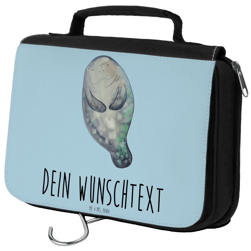 Personalisierter Kulturbeutel Seekuh happy Personalisierter Kulturbeutel, Personalisierte Waschtasche, Personalisierte Kosmetiktasche, Damen, Herren, Personalisierte Aufbewahrungstasche, Personalisierte Schminktasche, Personalisierter Kosmetikbeutel, Personalisierter Organizer, Personalisierte Kulturtasche, Personalisierte Schminkutensil, Personalisierung, Wunschtext, Wunschname, Selbst bedrucken, Kulturbeutel mit Namen, Meerestiere, Meer, Urlaub, Seekuh, Seekühe, Selbstliebe, Respekt, Neuanfang, Neustart, Achtsamkeit, Zufrieden, Liebeskummer, Freundin