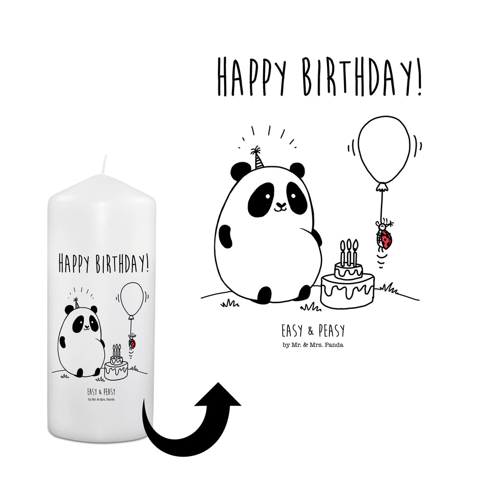 Kerze Easy & Peasy Happy Birthday