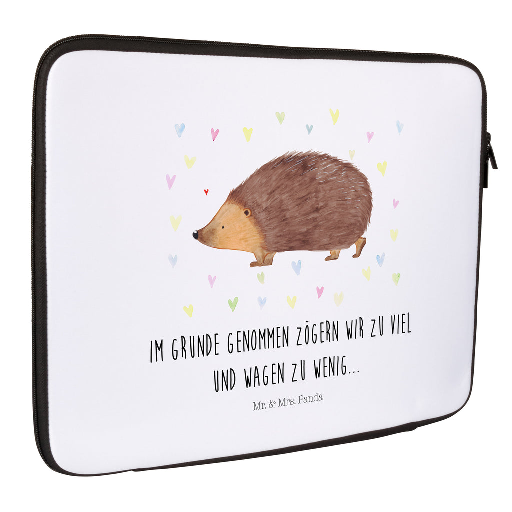 33 x 42 Notebook Tasche Igel Herzen Notebook Tasche, Laptop, Computertasche, Tasche, Schutzhülle, Tiermotive, Gute Laune, lustige Sprüche, Tiere, Liebe, Herz, Herzen, Igel, Vertrauen, Kuss, Leben