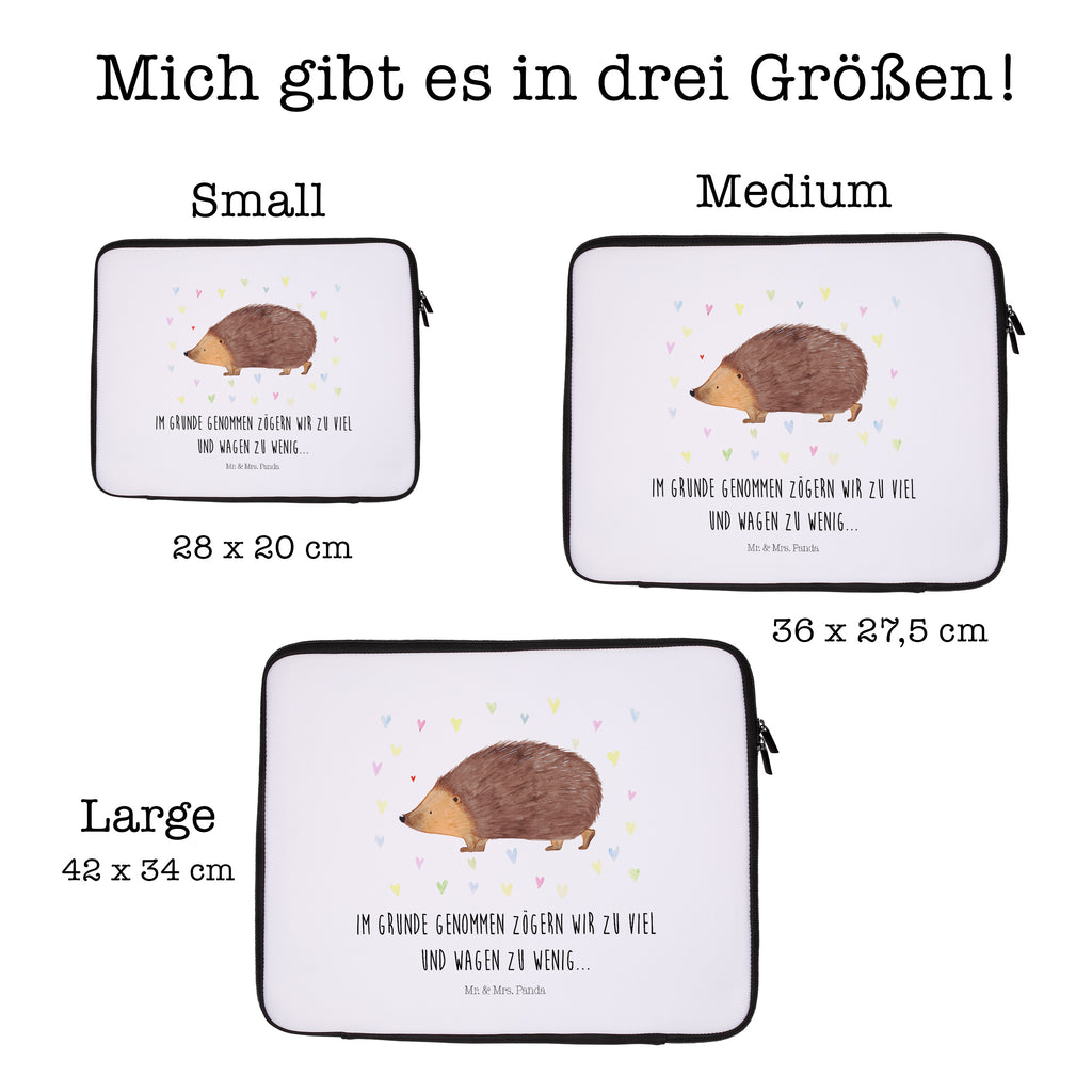 33 x 42 Notebook Tasche Igel Herzen Notebook Tasche, Laptop, Computertasche, Tasche, Schutzhülle, Tiermotive, Gute Laune, lustige Sprüche, Tiere, Liebe, Herz, Herzen, Igel, Vertrauen, Kuss, Leben