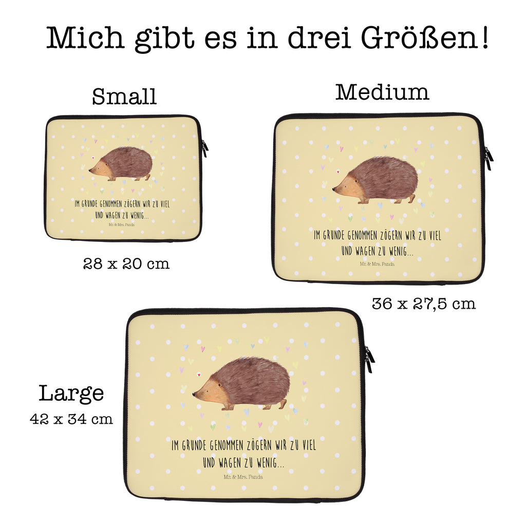 33 x 42 Notebook Tasche Igel Herzen Notebook Tasche, Laptop, Computertasche, Tasche, Schutzhülle, Tiermotive, Gute Laune, lustige Sprüche, Tiere, Liebe, Herz, Herzen, Igel, Vertrauen, Kuss, Leben