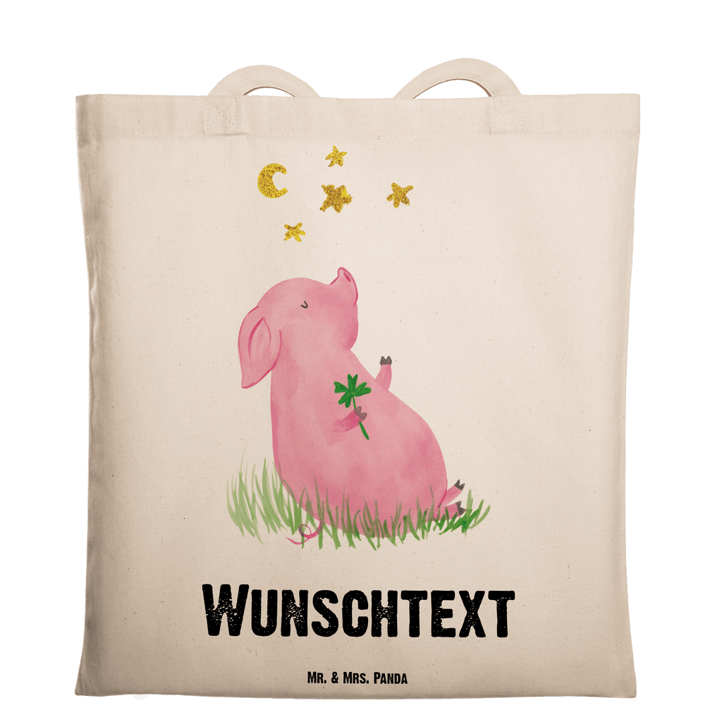 Personalisierte Tragetasche Glücksschwein Personalisierte Beuteltasche, Personalisierter Beutel, Personalisierte Einkaufstasche, Personalisierter Jutebeutel, Personalisierter Stoffbeutel, Tragetasche mit Namen, Einkaufstasche mit Namen, Stoffbeutel mit Namen, Personalisierte Tasche, Personalisierte Jutetasche, Personalisierte Kindergartentasche, Tiermotive, Gute Laune, lustige Sprüche, Tiere, Glücksschwein. Glück, Schwein, Schweinchen, Sterne, Sernchen, Ziele, Träume, Motivation, Glücksbringer