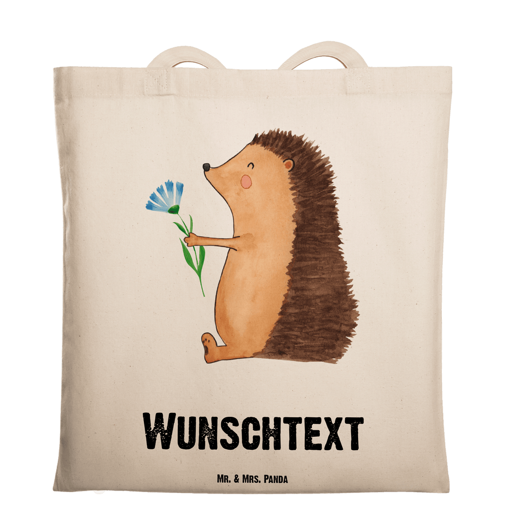 Personalisierte Tragetasche Igel mit Blume Personalisierte Beuteltasche, Personalisierter Beutel, Personalisierte Einkaufstasche, Personalisierter Jutebeutel, Personalisierter Stoffbeutel, Tragetasche mit Namen, Einkaufstasche mit Namen, Stoffbeutel mit Namen, Personalisierte Tasche, Personalisierte Jutetasche, Personalisierte Kindergartentasche, Tiermotive, Gute Laune, lustige Sprüche, Tiere, Igel, Gute Besserung, Genesungswünsche, Krankheit, Krankenhaus, krank, Besuch